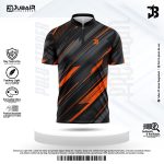 Breathable Dry-Fit Zipper Polo Jersey