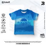 Royal Blue Graphic Print Kids' High-Performance T-Shirt