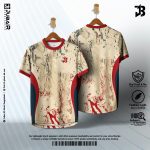 Premium Round Neck Polyester Jersey - Breathable Dry-Fit Sports T-Shirt by JUBAIR BANGLADESH