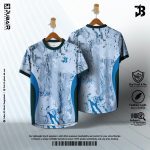 Premium Round Neck Polyester Jersey - Breathable Dry-Fit Sports T-Shirt by JUBAIR BANGLADESH - Image 5