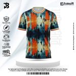 Half Sleeve Polyester Round Neck Premium Tshirt