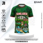 Half Sleeve Polyester Round Neck Tshirt BD
